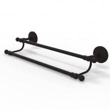 Allied Brass QN-72/24-ORB - Que New Collection 24 Inch Double Towel Bar