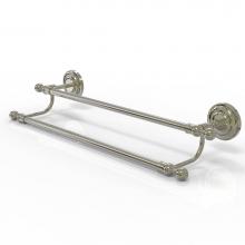 Allied Brass QN-72/24-PNI - Que New Collection 24 Inch Double Towel Bar