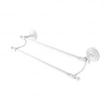 Allied Brass QN-72/36-WHM - Que New Collection 36 Inch Double Towel Bar