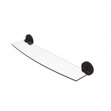 Allied Brass R-33/24-ORB - Regal Collection 24 Inch Glass Shelf