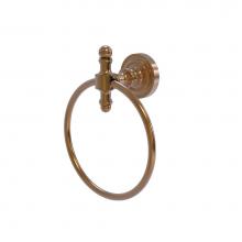 Allied Brass RD-16-BBR - Retro Dot Collection Towel Ring