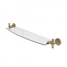 Allied Brass RD-33/24-UNL - Retro Dot 24 Inch Glass Shelf