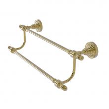 Allied Brass RD-72/18-UNL - Retro Dot Collection 18 Inch Double Towel Bar