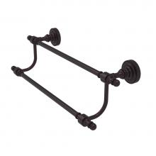 Allied Brass RD-72/24-ABZ - Retro Dot Collection 24 Inch Double Towel Bar