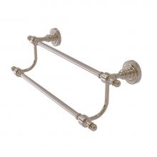 Allied Brass RD-72/24-PEW - Retro Dot Collection 24 Inch Double Towel Bar