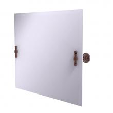 Allied Brass RD-93-CA - Frameless Landscape Rectangular Tilt Mirror with Beveled Edge