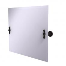 Allied Brass RD-93-ORB - Frameless Landscape Rectangular Tilt Mirror with Beveled Edge