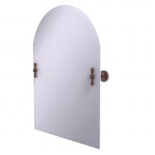 Allied Brass RD-94-CA - Frameless Arched Top Tilt Mirror with Beveled Edge
