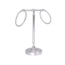 Allied Brass RDM-3-SCH - Vanity Top 2 Towel Ring Guest Towel Holder