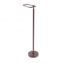 Allied Brass RDM-5-CA - Retro Dot Collection Free Standing Toilet Tissue Holder