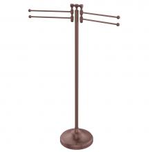 Allied Brass RDM-8-CA - Towel Stand with 4 Pivoting Swing Arms