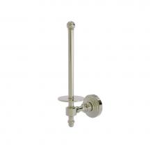 Allied Brass RW-24U-PNI - Retro Wave Collection Upright Toilet Tissue Holder