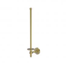 Allied Brass RW-24U/12-SBR - Retro Wave Collection Wall Mounted Paper Towel Holder