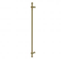 Allied Brass RW-3/18-SBR - Retro Wave Collection 18 Inch Refrigerator Pull