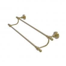 Allied Brass RW-72/18-SBR - Retro Wave Collection 18 Inch Double Towel Bar