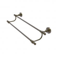 Allied Brass RW-72/36-ABR - Retro Wave Collection 36 Inch Double Towel Bar