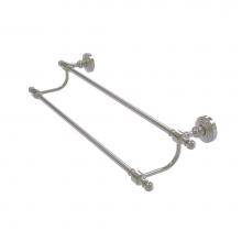 Allied Brass RW-72/36-SN - Retro Wave Collection 36 Inch Double Towel Bar