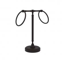 Allied Brass RWM-3-ORB - Vanity Top 2 Towel Ring Guest Towel Holder