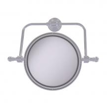 Allied Brass RWM-4/4X-SCH - Retro Wave Collection Wall Mounted Swivel Make-Up Mirror 8 Inch Diameter with 4X Magnification