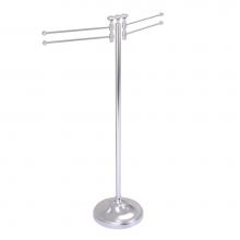 Allied Brass RWM-8-SCH - Towel Stand with 4 Pivoting Swing Arms