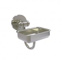 Allied Brass SB-32-SN - South Beach Collection Wall Mounted Soap Dish