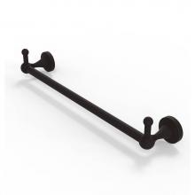 Allied Brass SG-41-24-PEG-ORB - Sag Harbor Collection 24 Inch Towel Bar with Integrated Hooks