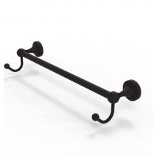 Allied Brass SG-41-36-HK-ORB - Sag Harbor Collection 36 Inch Towel Bar with Integrated Hooks