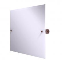 Allied Brass SG-93-CA - Sag Harbor Collection Frameless Landscape Rectangular Tilt Mirror with Beveled Edge