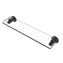 Allied Brass SH-1/22-VB - Soho Collection 22 Inch Glass Vanity Shelf with Beveled Edges