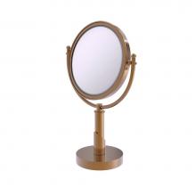 Allied Brass SH-4/2X-BBR - Soho Collection 8 Inch Vanity Top Make-Up Mirror 2X Magnification