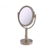 Allied Brass SH-4/2X-PEW - Soho Collection 8 Inch Vanity Top Make-Up Mirror 2X Magnification