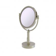 Allied Brass SH-4/3X-PNI - Soho Collection 8 Inch Vanity Top Make-Up Mirror 3X Magnification