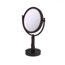 Allied Brass SH-4/4X-ABZ - Soho Collection 8 Inch Vanity Top Make-Up Mirror 4X Magnification