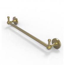 Allied Brass SL-41-18-PEG-SBR - Shadwell Collection 18 Inch Towel Bar with Integrated Hooks