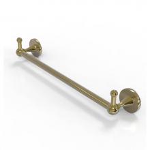 Allied Brass SL-41-36-PEG-UNL - Shadwell Collection 36 Inch Towel Bar with Integrated Hooks