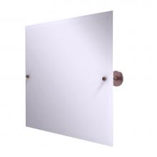 Allied Brass SL-93-CA - Shadwell Collection Frameless Landscape Rectangular Tilt Mirror with Beveled Edge