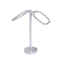 Allied Brass TB-20T-SCH - Two Ring Oval Guest Towel Holder