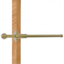 Allied Brass TD-23-UNL - Traditional Retractable Pullout Garment Rod
