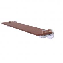 Allied Brass TR-1-22-IRW-PC - Tribecca Collection 22 Inch Solid IPE Ironwood Shelf