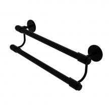 Allied Brass TR-72/24-BKM - Tribecca Collection 24 Inch Double Towel Bar