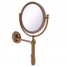 Allied Brass TRM-8/2X-BBR - Tribecca Collection Wall Mounted Make-Up Mirror 8 Inch Diameter with 2X Magnification