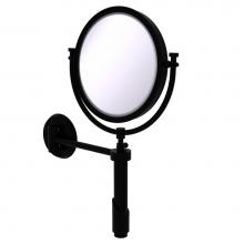 Allied Brass TRM-8/3X-BKM - Tribecca Collection Wall Mounted Make-Up Mirror 8 Inch Diameter with 3X Magnification