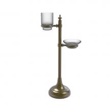 Allied Brass TS-23-ABR - Vanity Top Multi-Accessory Ring Stand