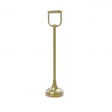 Allied Brass TS-24-SBR - Free Standing Toilet Tissue Holder