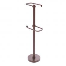 Allied Brass TS-26-CA - Free Standing Two Roll Toilet Tissue Stand