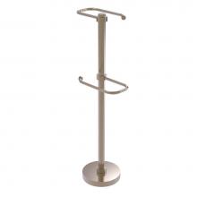 Allied Brass TS-26-PEW - Free Standing Two Roll Toilet Tissue Stand