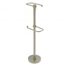 Allied Brass TS-26D-PNI - Free Standing Two Roll Toilet Tissue Stand