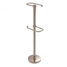Allied Brass TS-26G-PEW - Free Standing Two Roll Toilet Tissue Stand