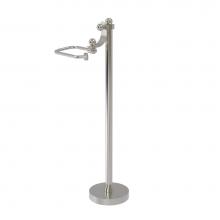 Allied Brass TS-27-SN - Free Standing European Style Toilet Tissue Holder