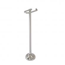 Allied Brass TS-28-SN - Free Standing European Style Toilet Tissue Holder